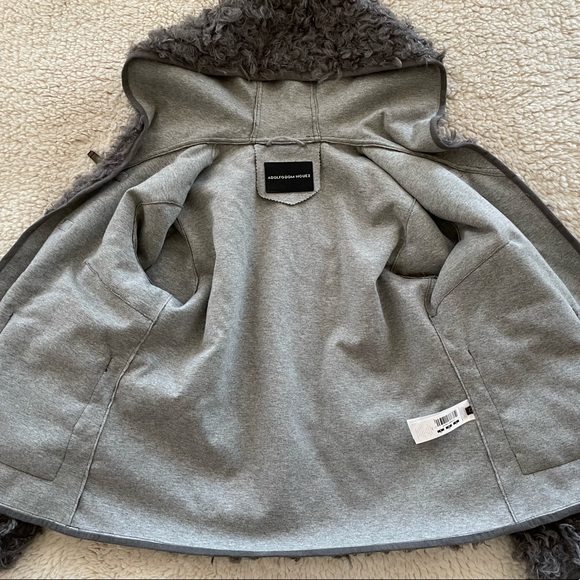 Women’s Adolfo Dominguez Cozy Warm Fuzzy Jacket 8 - Picture 7 of 15